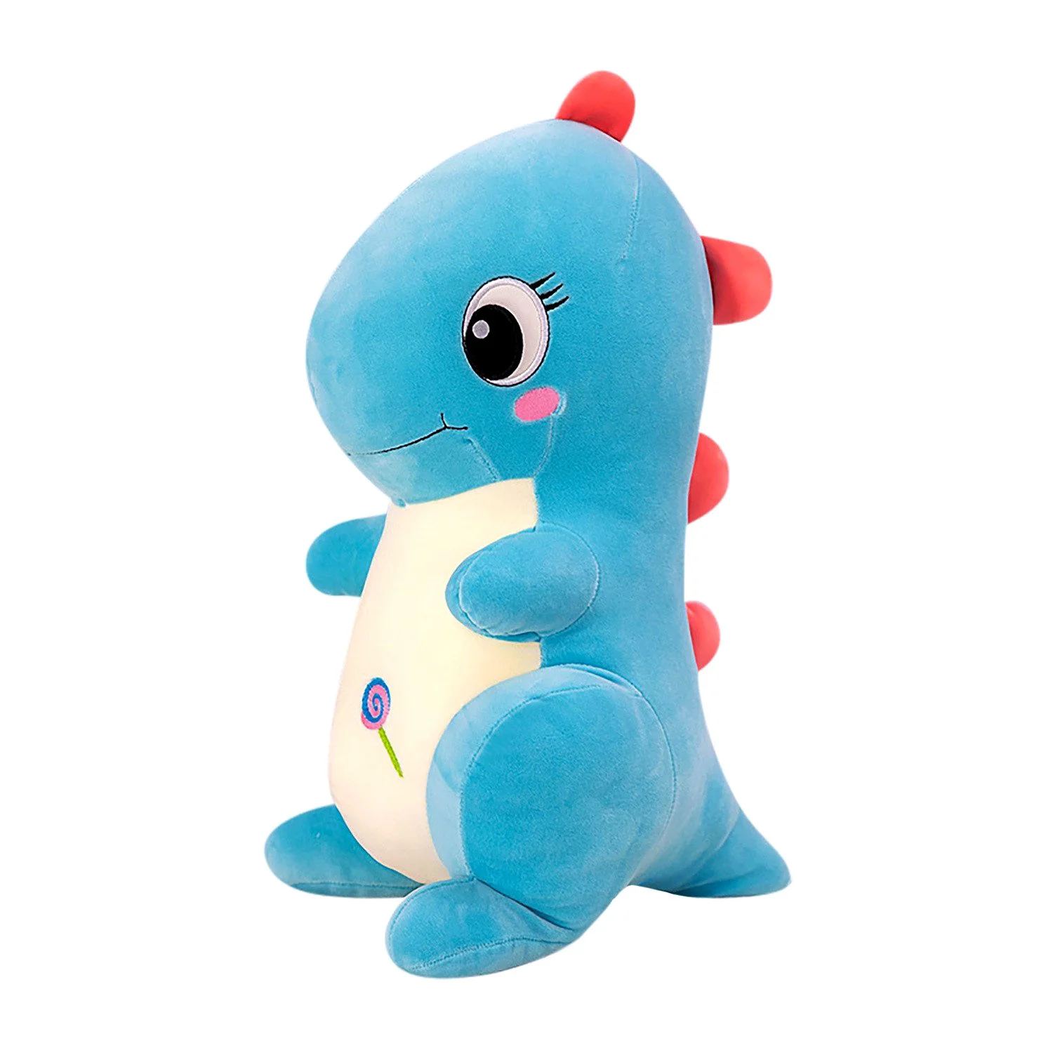 Giant Cute Dinosaur Stuffed Animal Plush Toy Doll Pillow - 60cm, Blue - Image 8