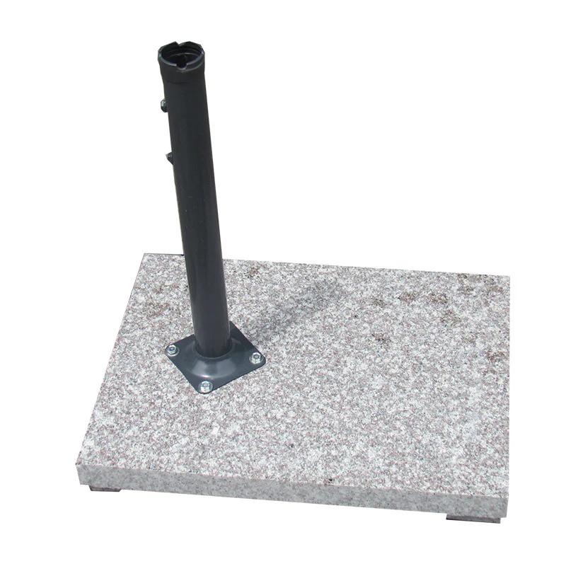 Granite Outdoor Umbrella Stand Stone Base 38kg - Image 8