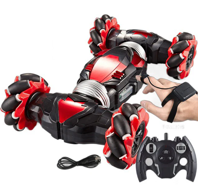 Hand Gesture Remote Control Twister Stunt Car (Red) - Image 9