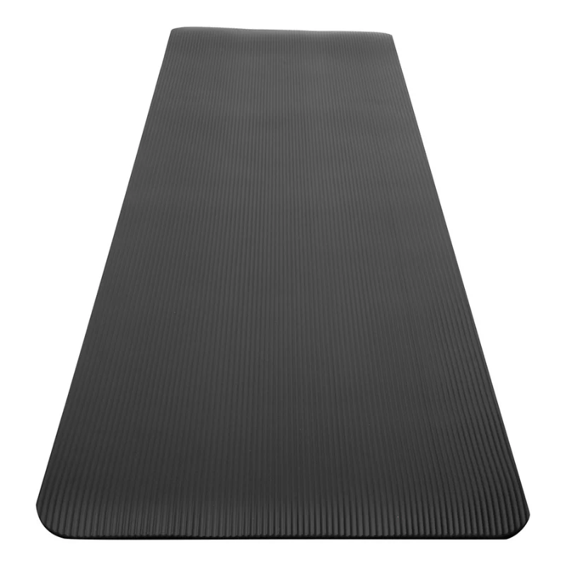 Health and Fitness Extra Thick Yoga Mat 8mm (Black) - Image 4