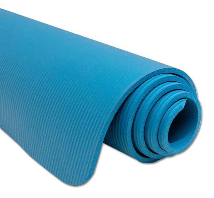 Health and Fitness Extra Thick Yoga Mat 8mm (Blue) - Image 19