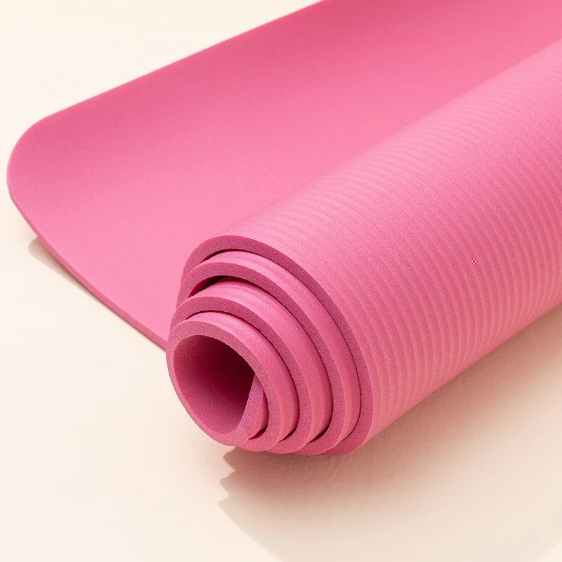 Health and Fitness Extra Thick Yoga Mat 8mm (Pink) - Image 19
