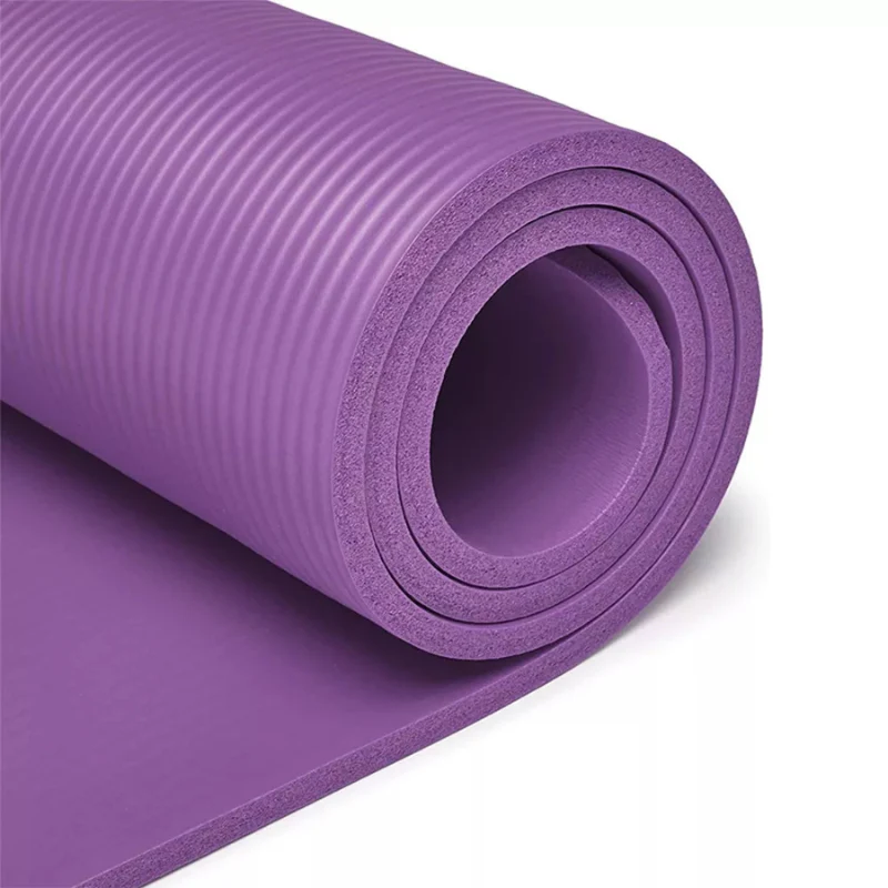 Health and Fitness Extra Thick Yoga Mat 8mm (Purple) - Image 13