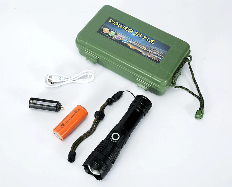 High Performance Rechargeable LED Torch Kit - Image 11