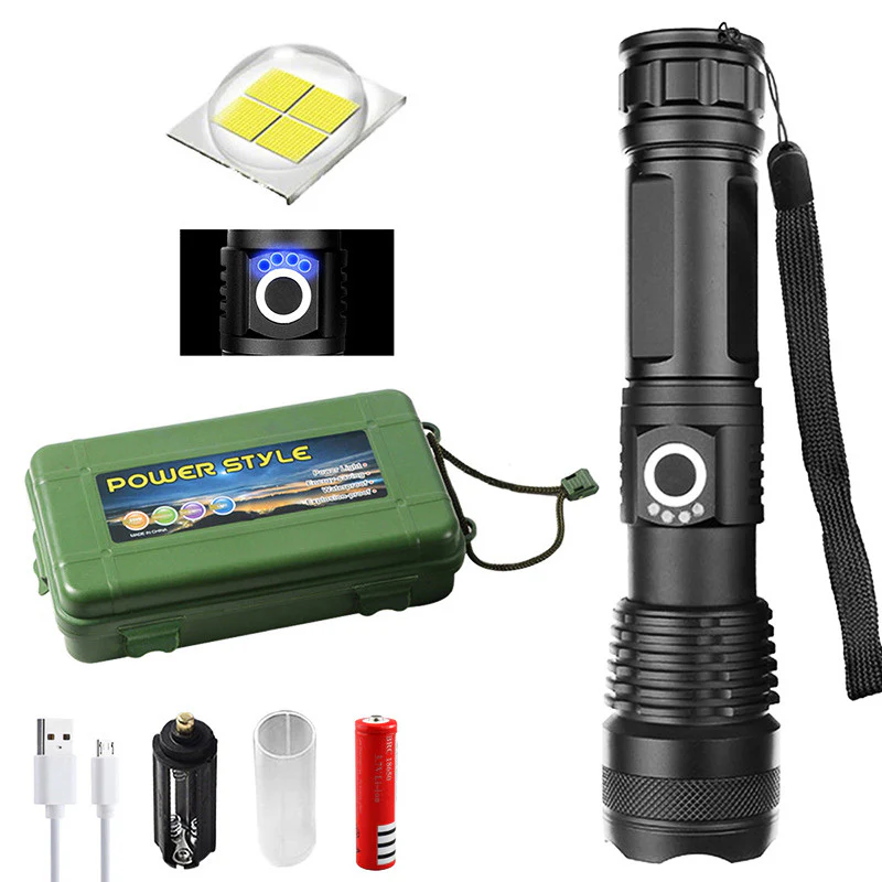 High Performance Rechargeable LED Torch Kit - Image 13
