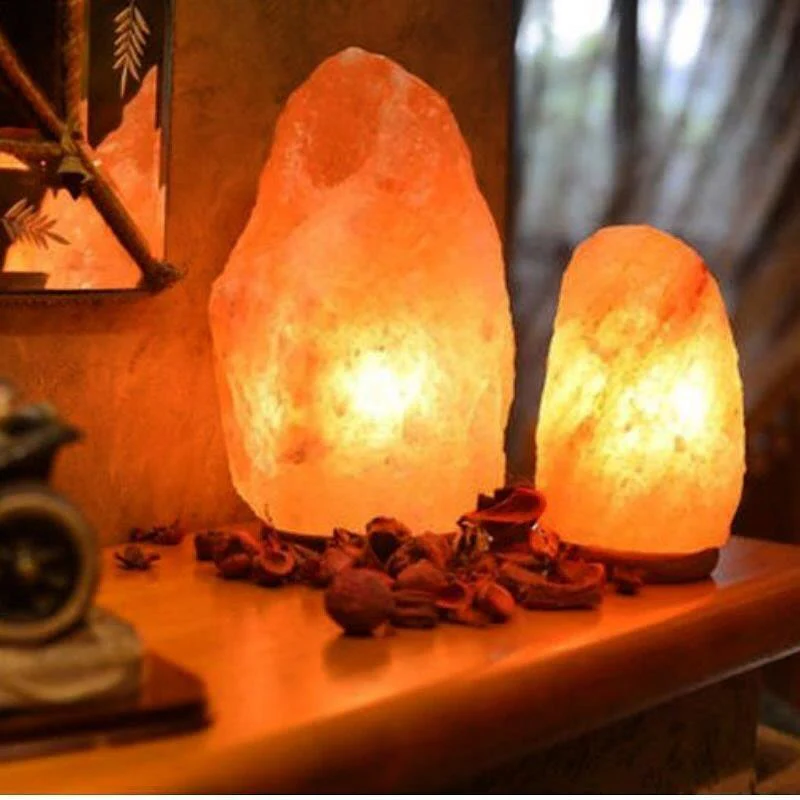 Himalayan Salt Lamp Natural Crystal Rock Night Light (1-2kg) - Image 22