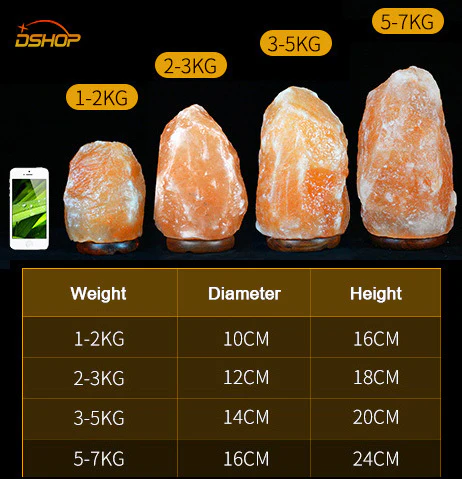 Himalayan Salt Lamp Natural Crystal Rock Night Light (3-5kg) - Image 18