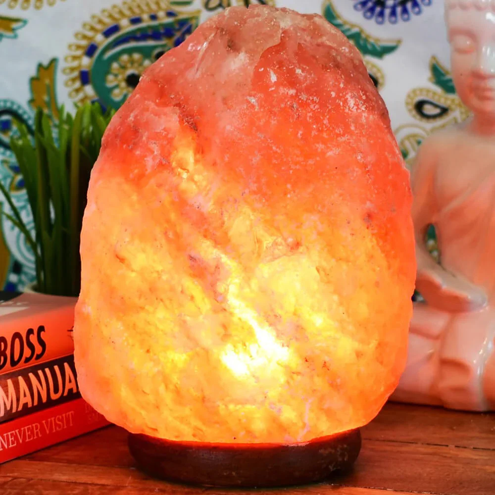Himalayan Salt Lamp Natural Crystal Rock Night Light (3-5kg) - Image 2