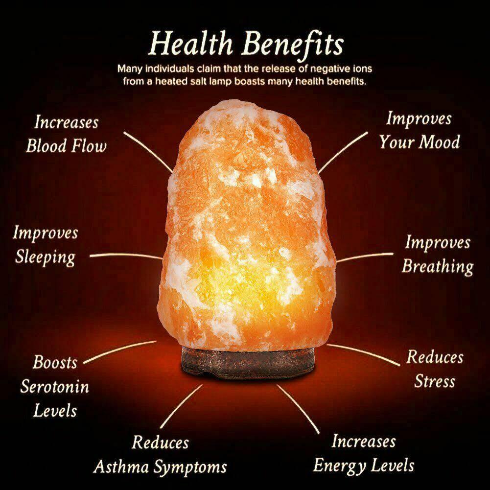 Himalayan Salt Lamp Natural Crystal Rock Night Light (3-5kg) - Image 5