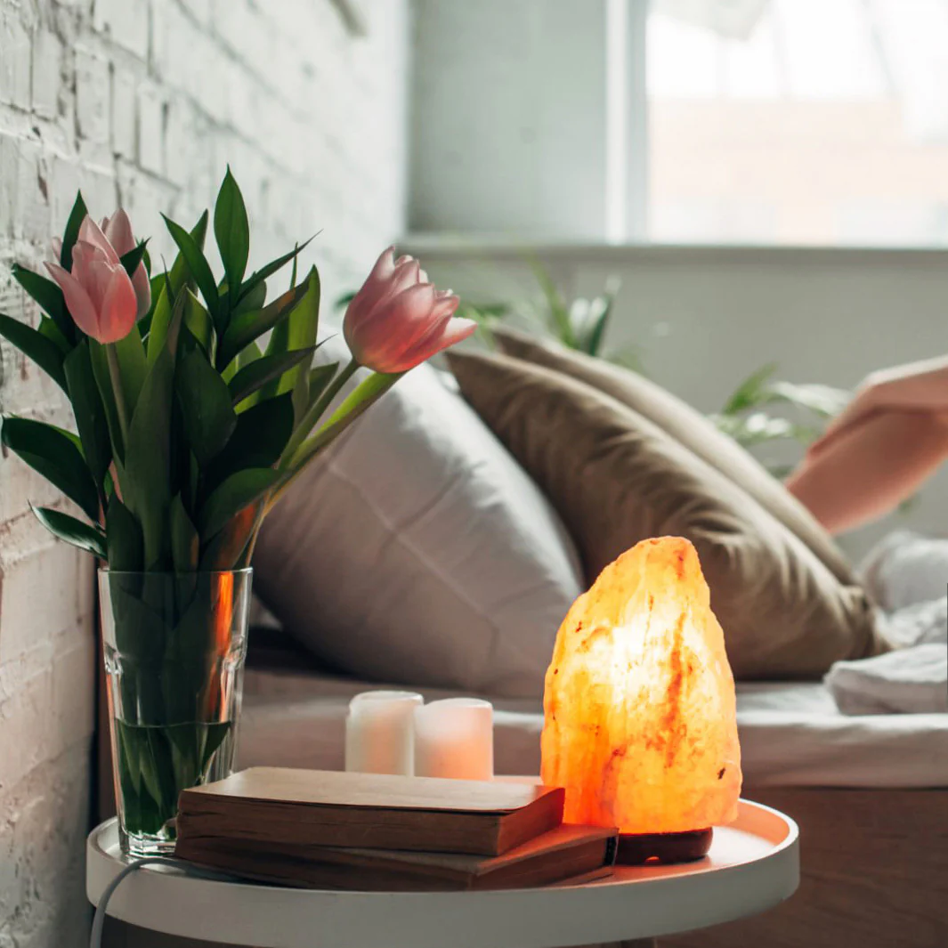 Himalayan Salt Lamp Natural Crystal Rock Night Light (Large, 5-7kg) - Image 20