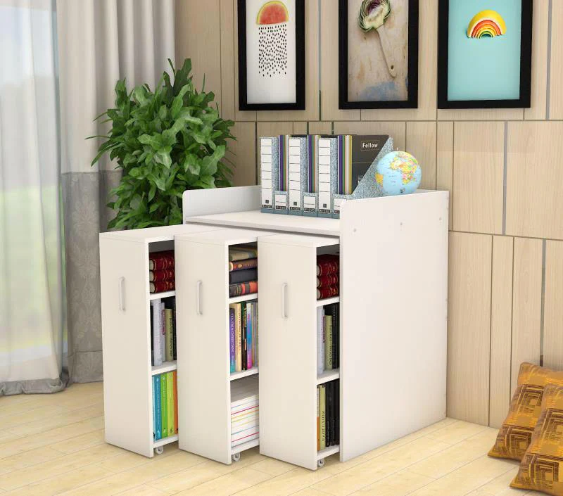 Infinity Vertical Cabinet Shelving System 3-Drawer (White) - Image 3