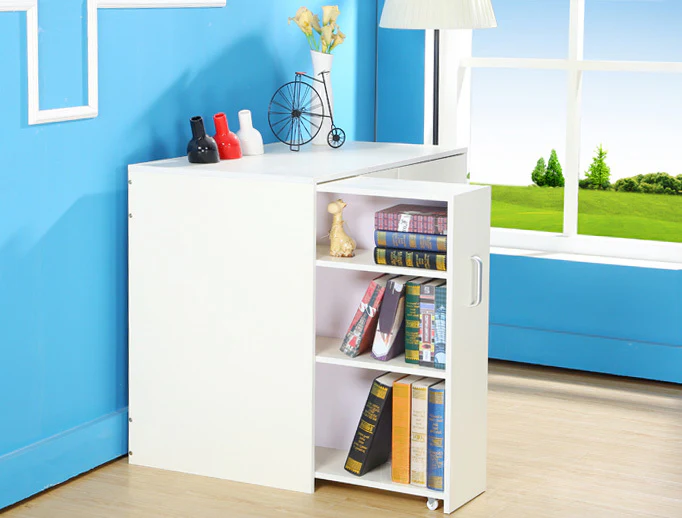 Infinity Vertical Cabinet Shelving System 3-Drawer (White) - Image 8