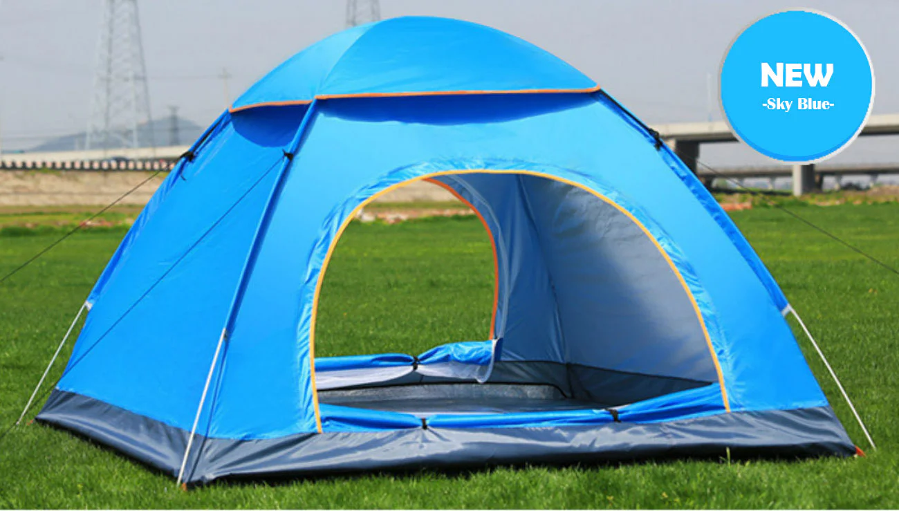 Instant Pop Up 2-3 Person Camping Tent - Image 5