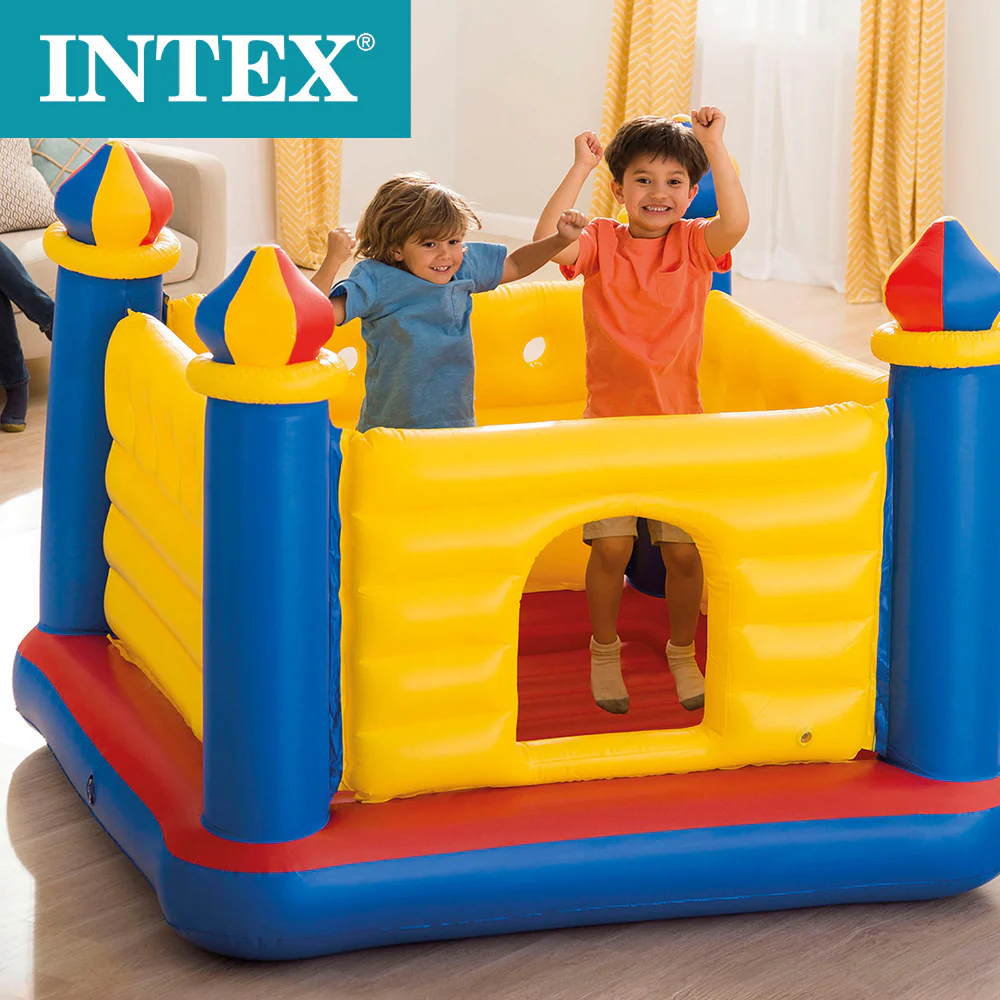 Intex Jump-O-Lene Jumping Bouncy Castle Inflatable Playhouse - Image 2