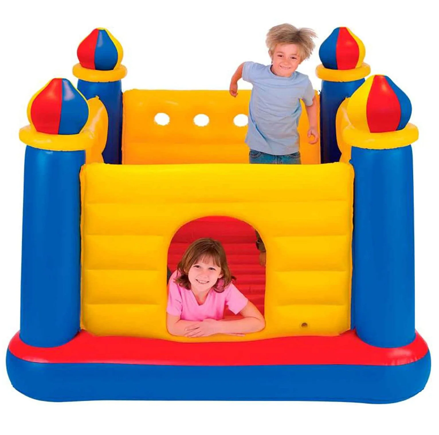 Intex Jump-O-Lene Jumping Bouncy Castle Inflatable Playhouse - Image 8