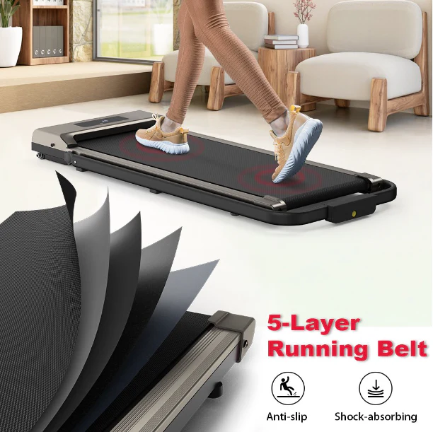 IRUN Fitness Trainer Electric Treadmill (Black) - Image 11