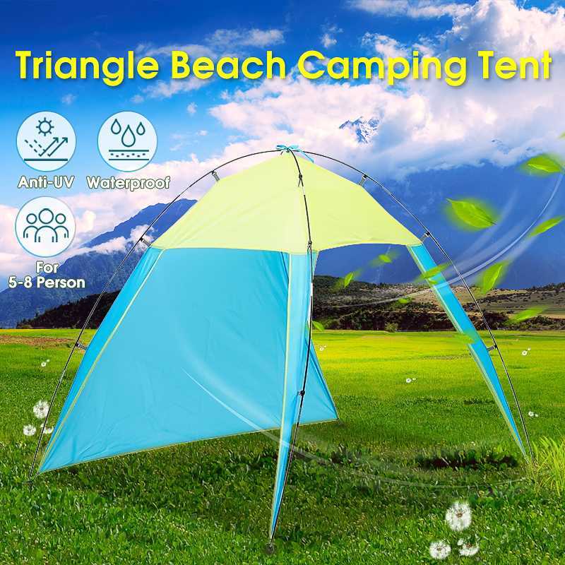 Island Sun Shelter 6-Person Pop Up Beach Tent - Image 2