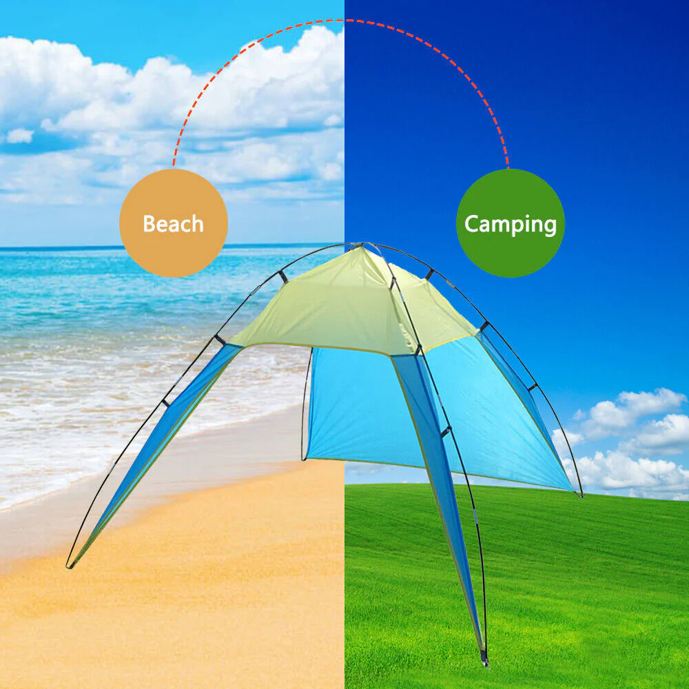 Island Sun Shelter 6-Person Pop Up Beach Tent - Image 4