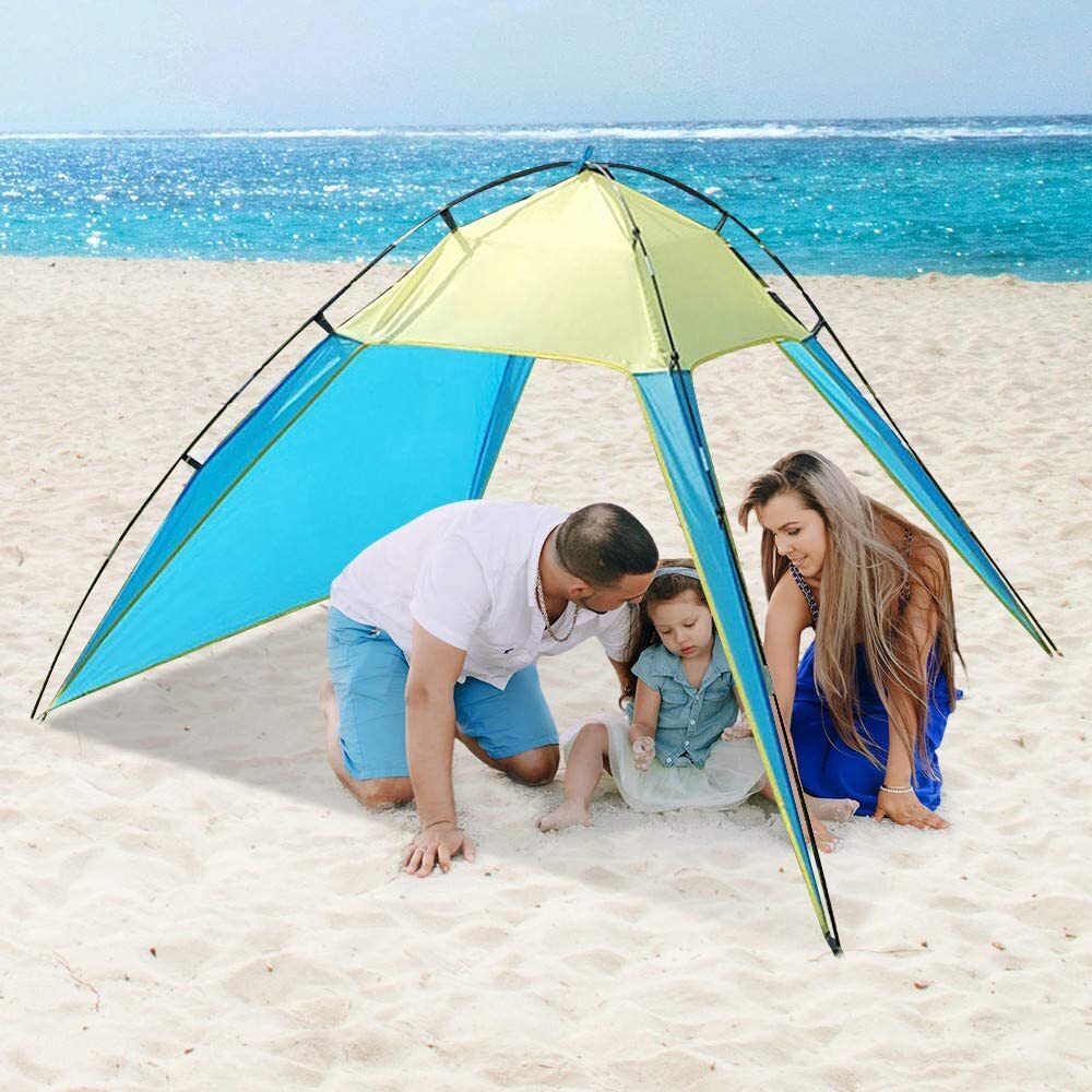 Island Sun Shelter 6-Person Pop Up Beach Tent - Image 9