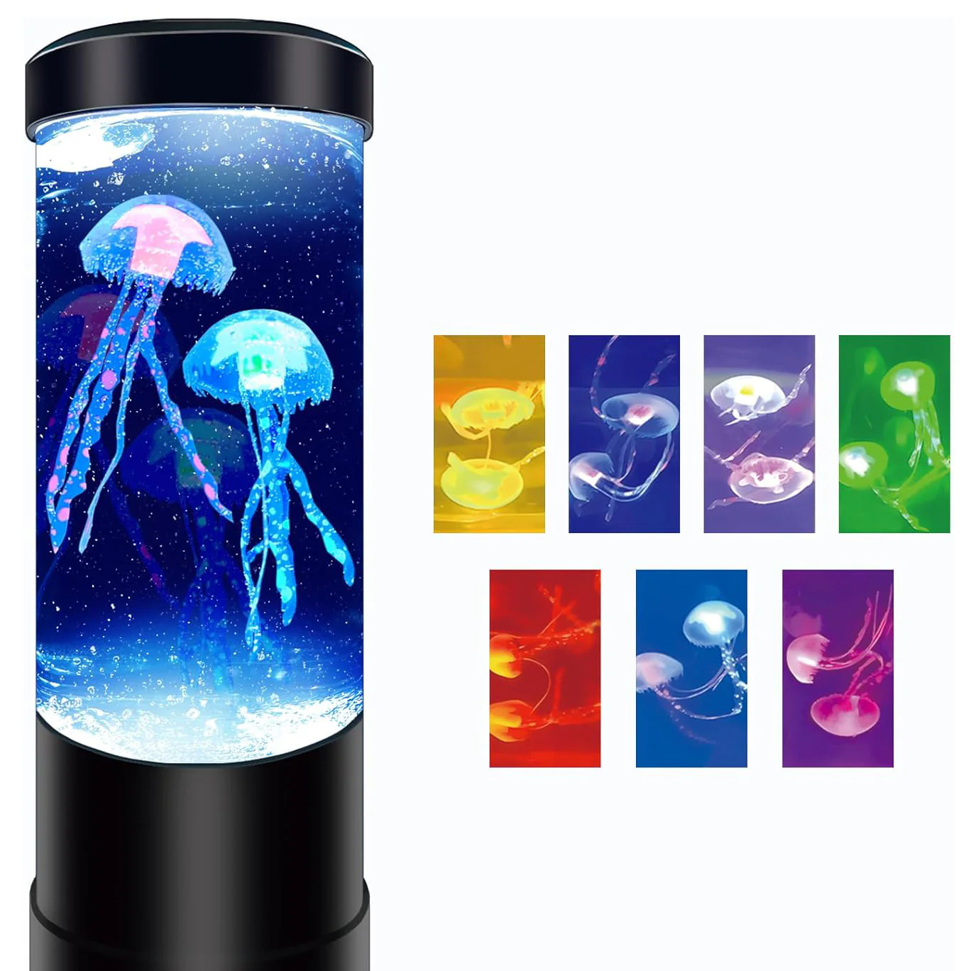Jellyfish Tank Sea Water Lamp Jelly Fish Colour-Changing Night Light - Image 2