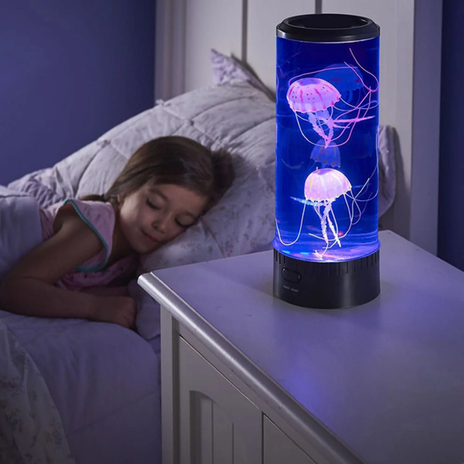 Jellyfish Tank Sea Water Lamp Jelly Fish Colour-Changing Night Light - Image 20