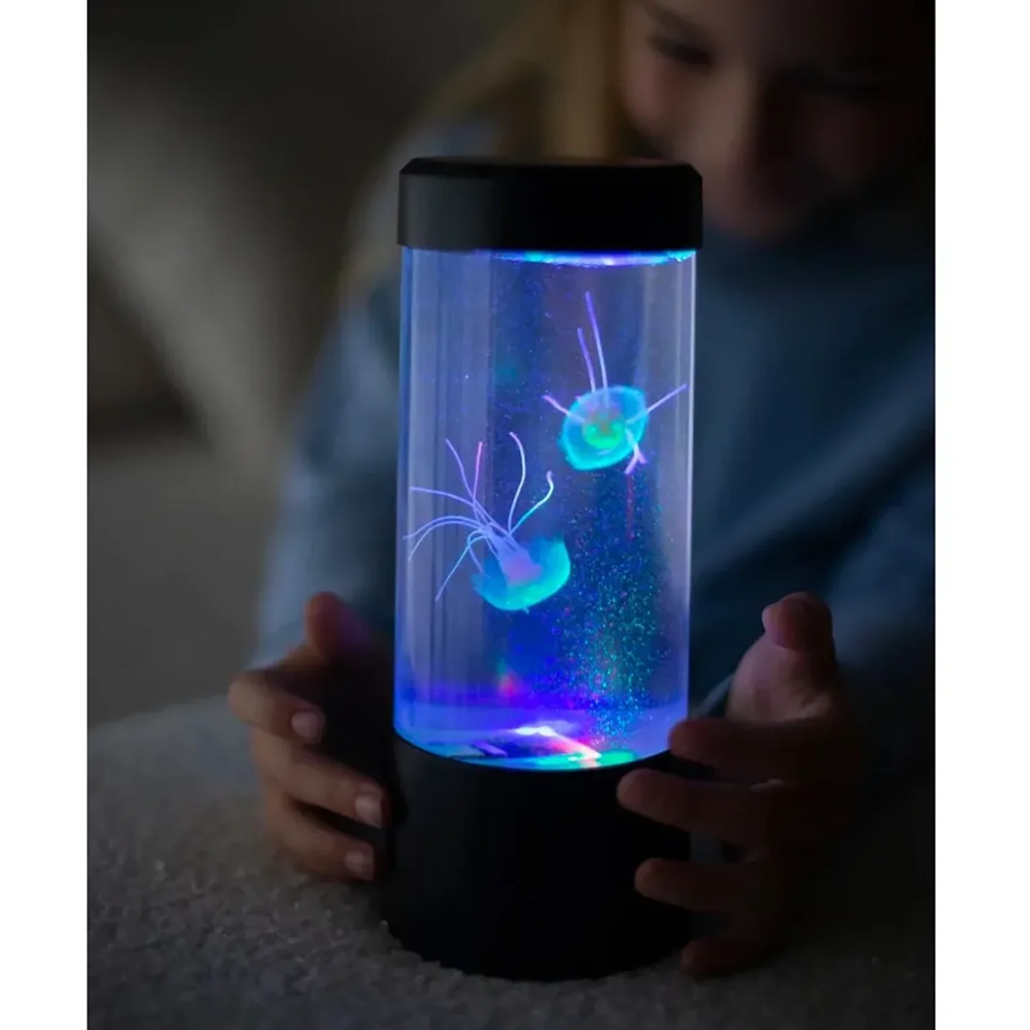 Jellyfish Tank Sea Water Lamp Jelly Fish Colour-Changing Night Light - Image 3