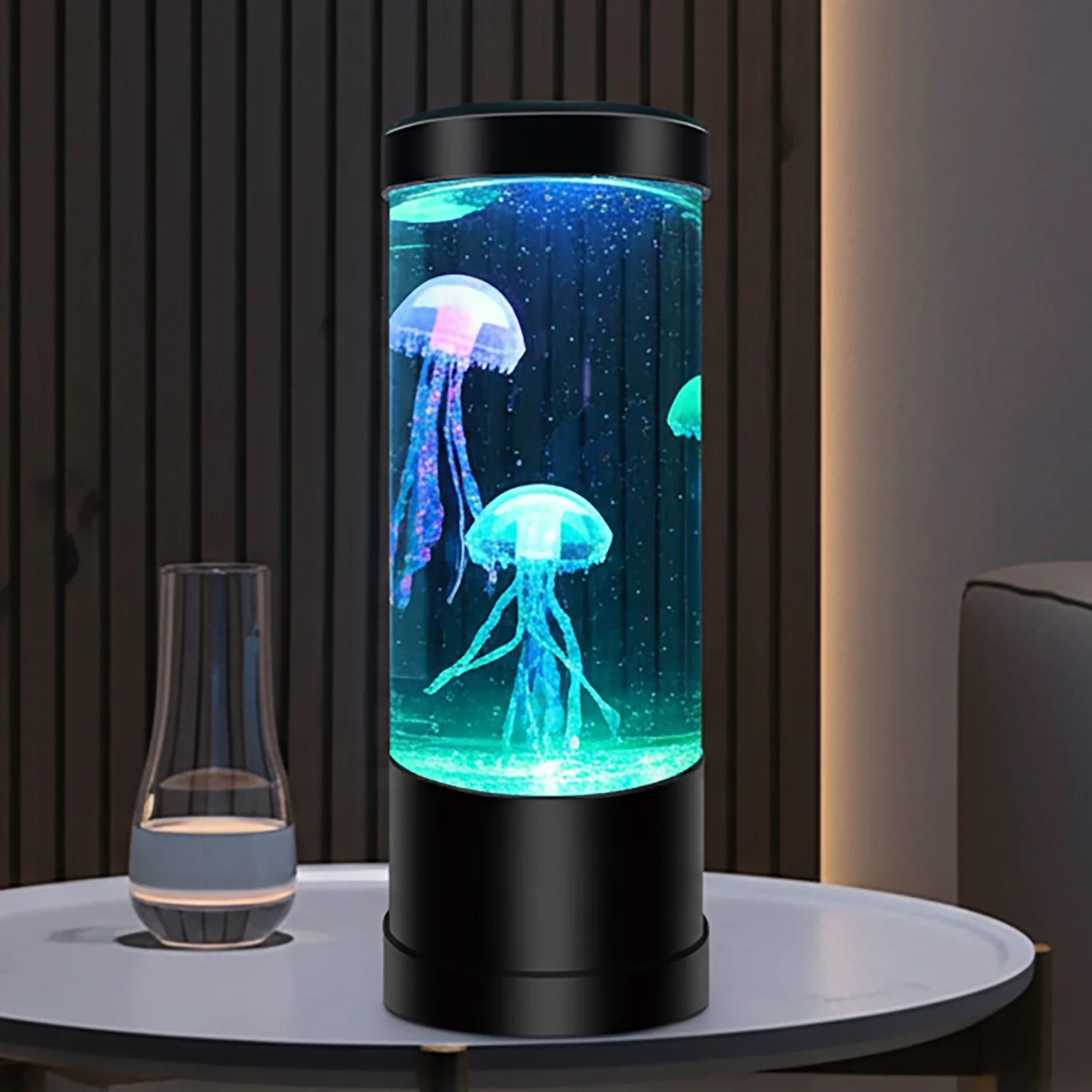 Jellyfish Tank Sea Water Lamp Jelly Fish Colour-Changing Night Light - Image 5
