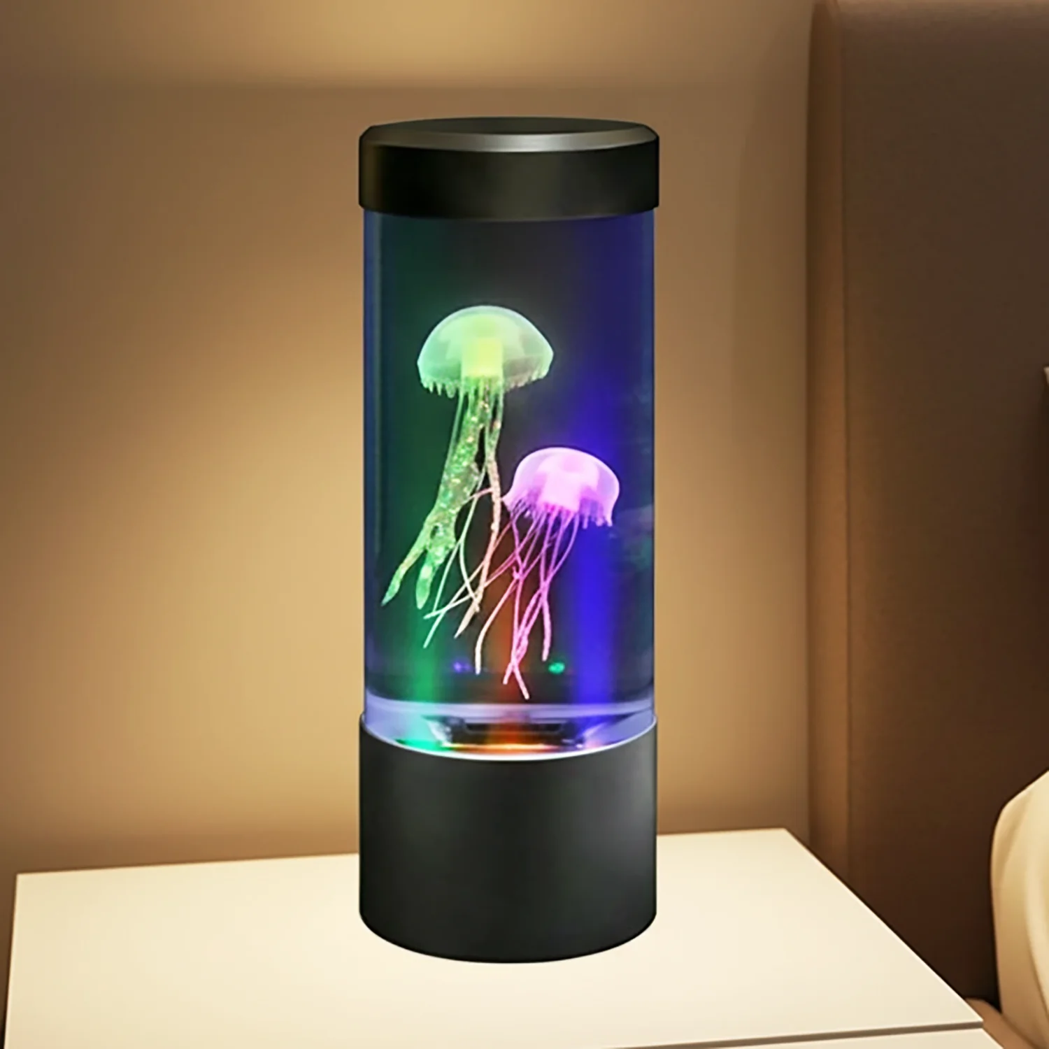 Jellyfish Tank Sea Water Lamp Jelly Fish Colour-Changing Night Light - Image 6