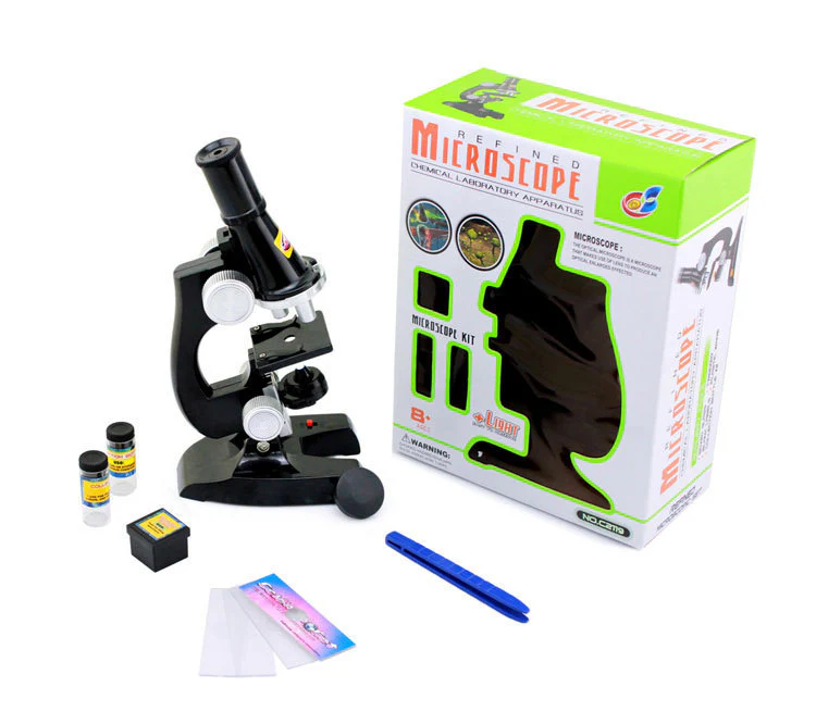 Kids Educational Microscope Science Kit STEM Toy - Image 3