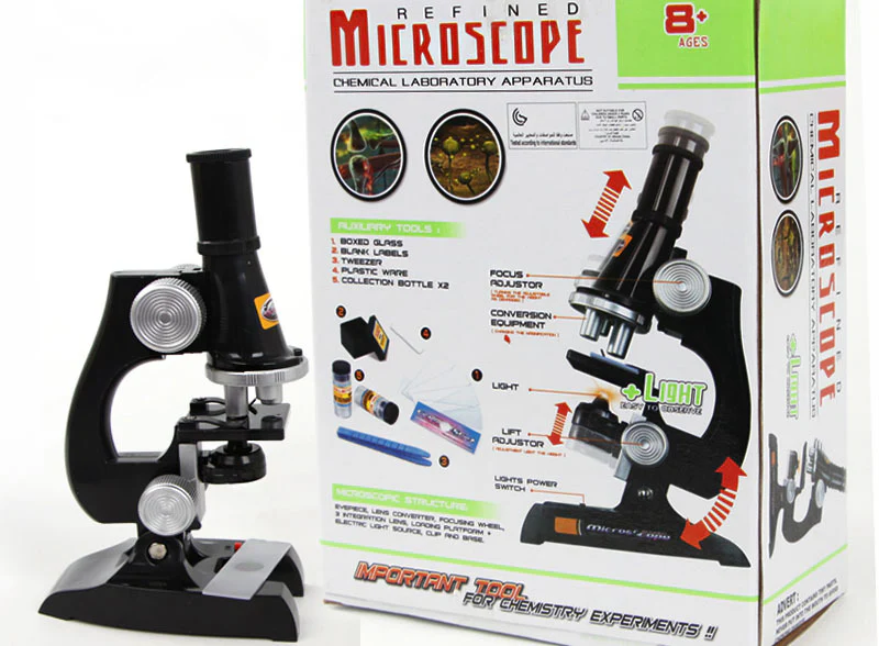 Kids Educational Microscope Science Kit STEM Toy - Image 6