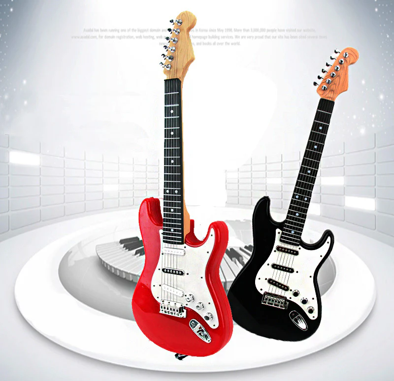 Kids Electric Guitar Toy (Black) - Image 11