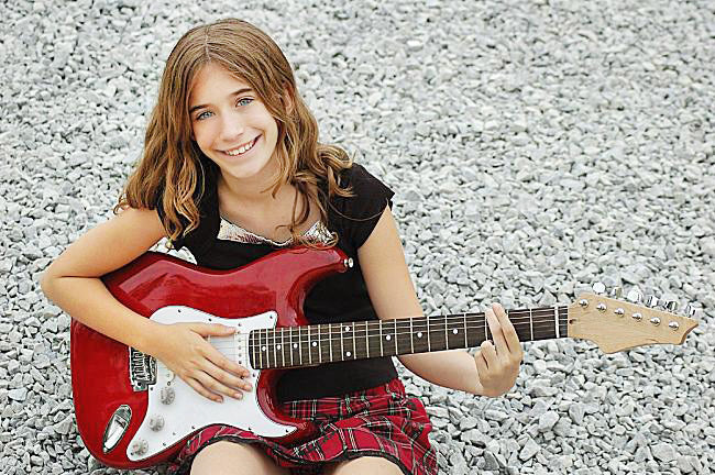 Kids Electric Guitar Toy (Red) - Image 4