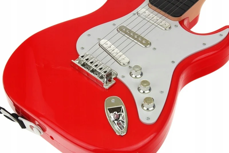 Kids Electric Guitar Toy (Red) - Image 6