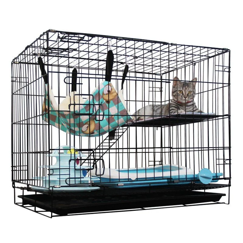 Large 2 Tier Pet Cat Bird Cage - Image 5