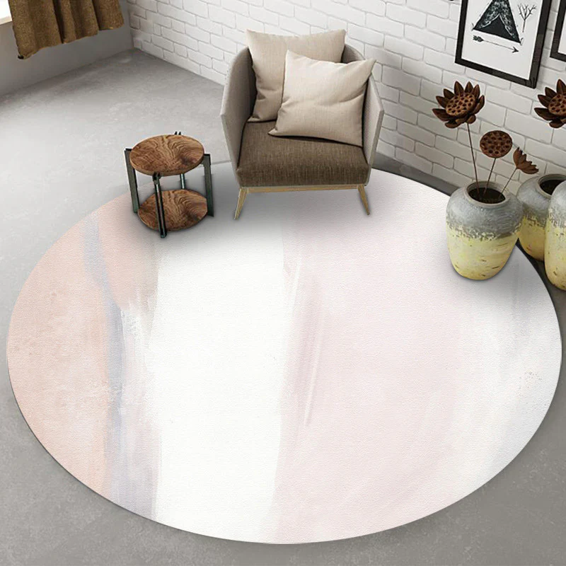 Large 2m Lush Plush Dreamscape Infinity Round Rug - Image 9