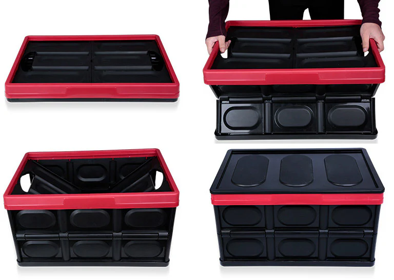 Large 55L Folding Storage Organizer Box - Image 5