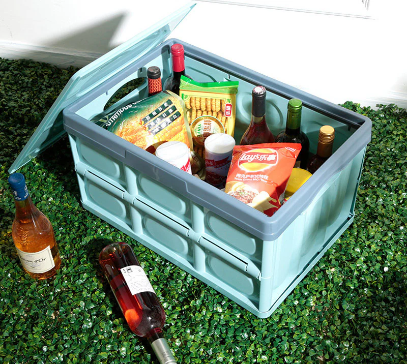 Large 55L Folding Storage Organizer Box - Image 9