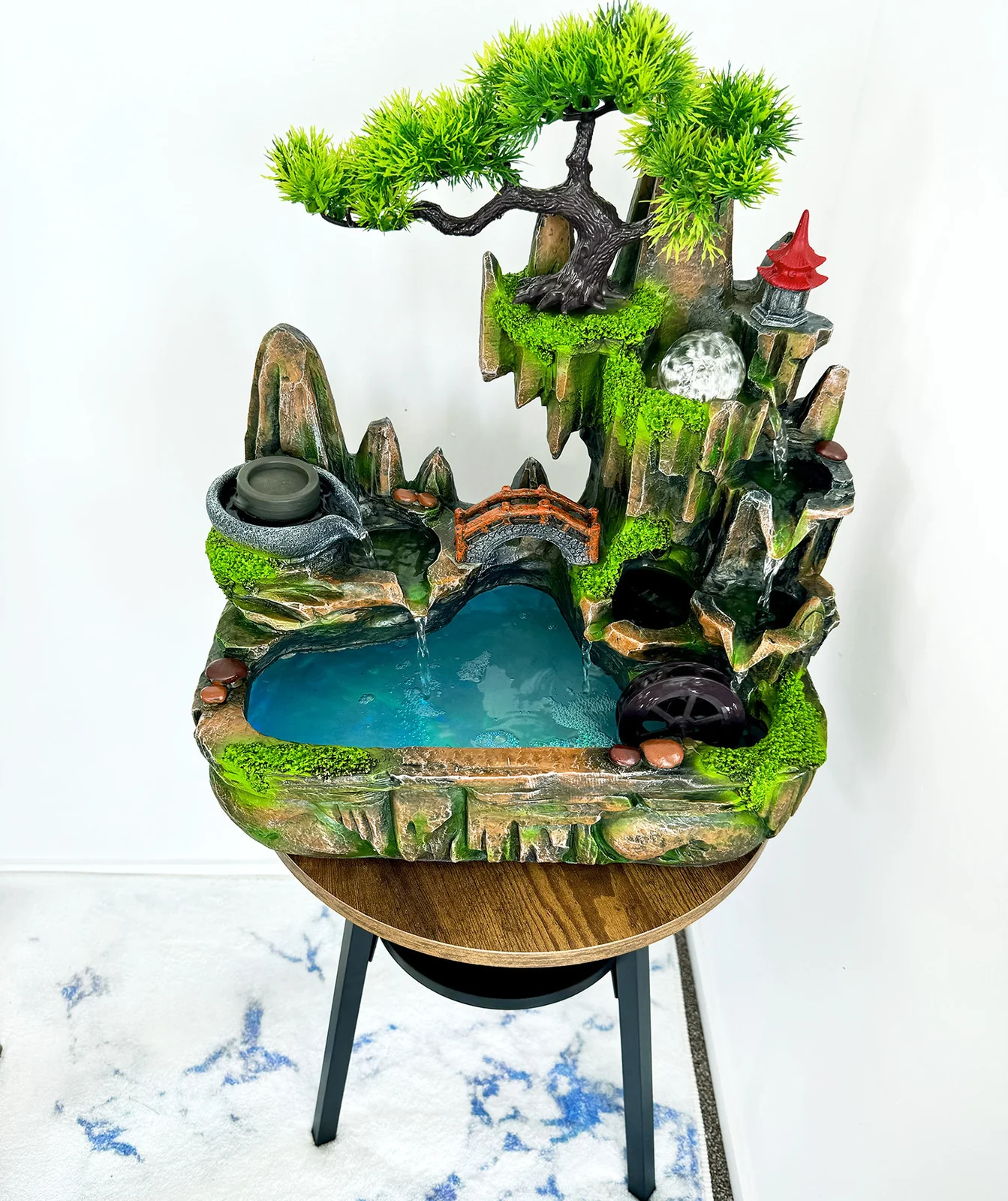 Large Calming Fountain Water Feature Ornament - Image 10