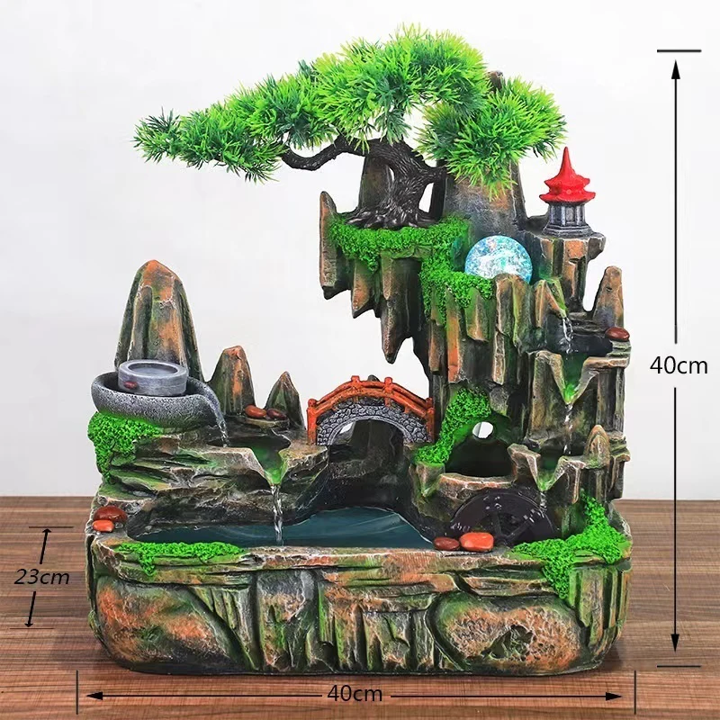 Large Calming Fountain Water Feature Ornament - Image 12