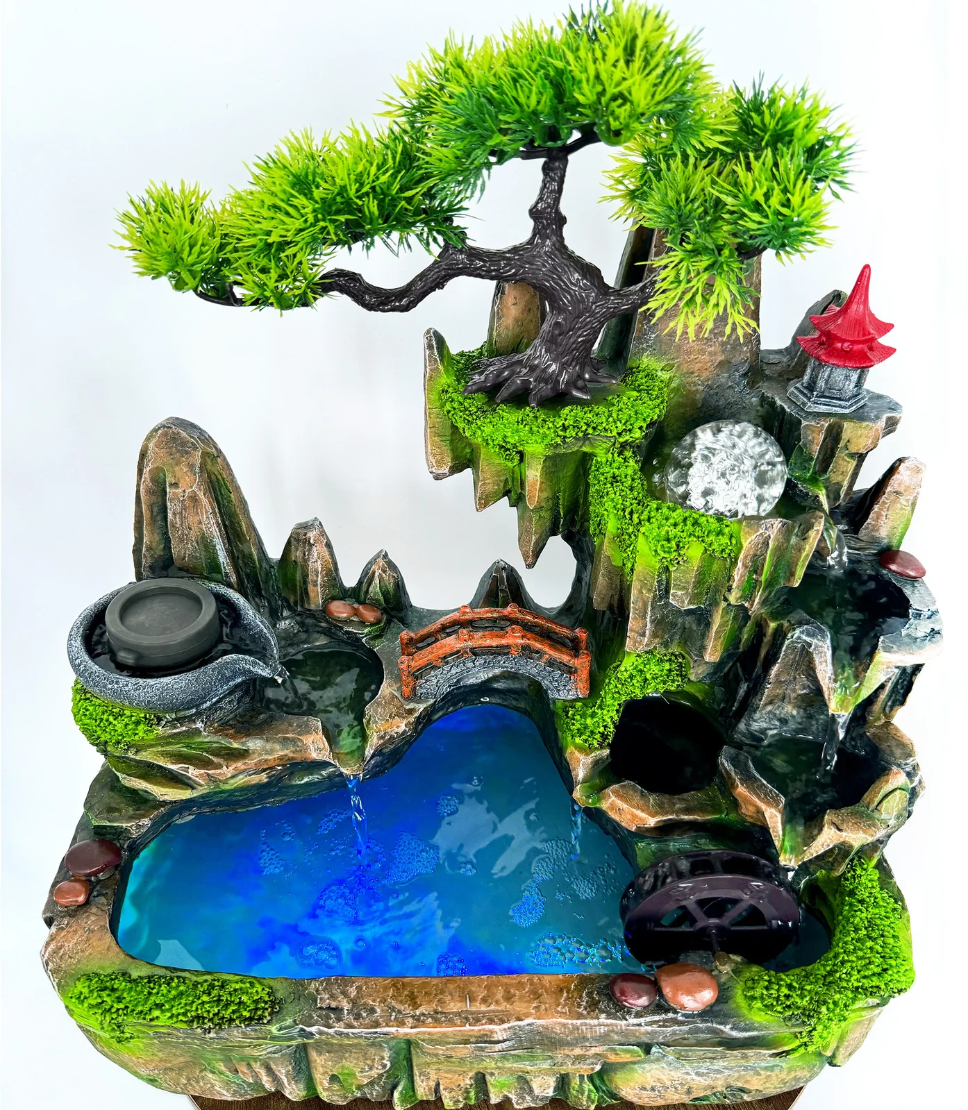 Large Calming Fountain Water Feature Ornament - Image 14