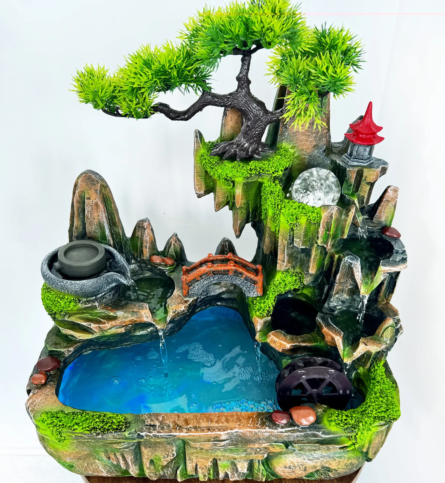 Large Calming Fountain Water Feature Ornament - Image 3