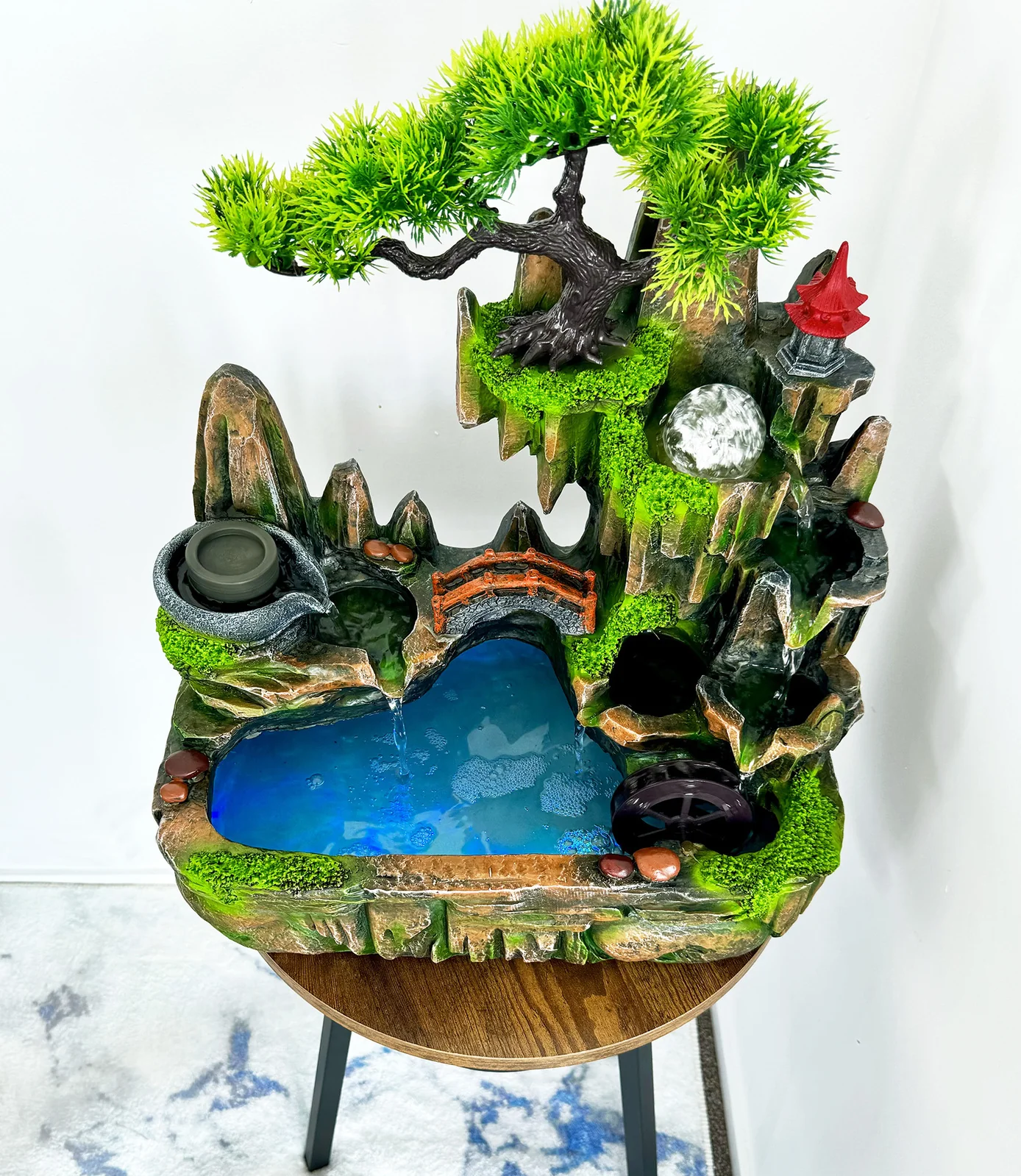 Large Calming Fountain Water Feature Ornament - Image 5