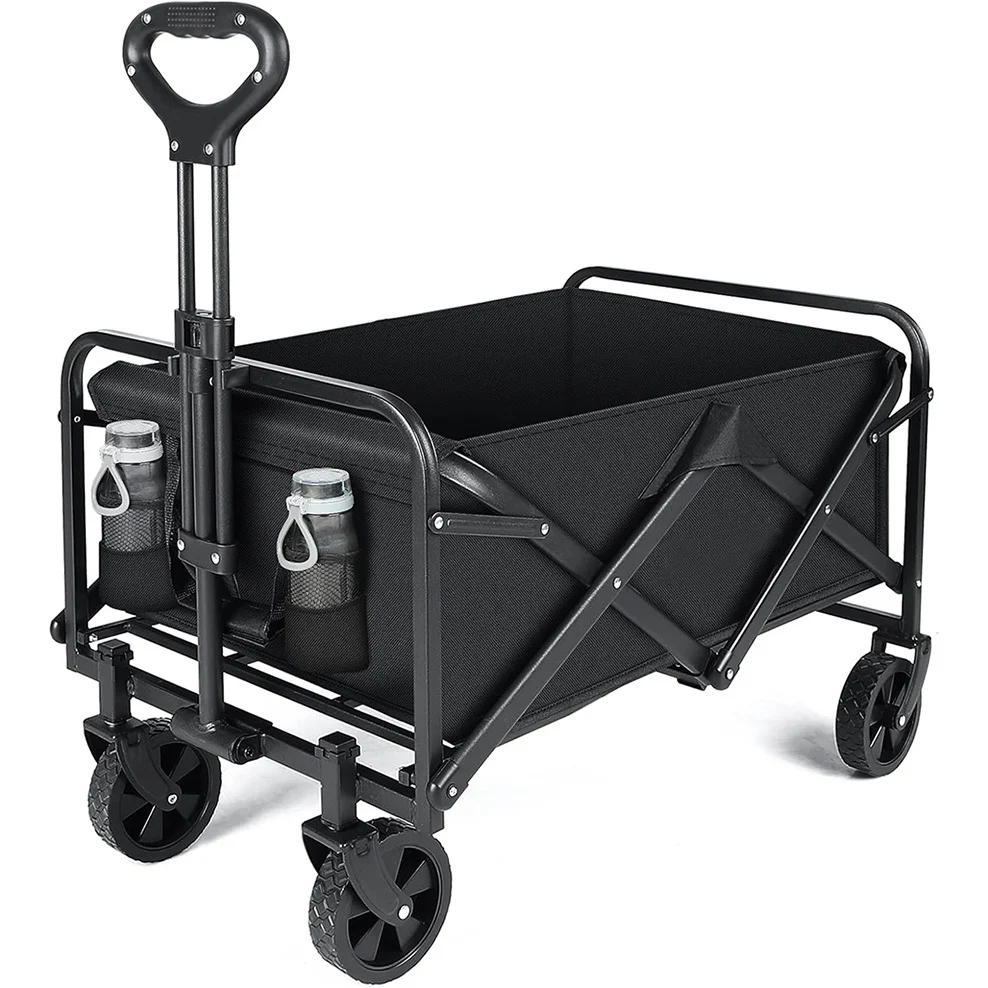 Large Capacity Outdoor Folding Beach Cart Utility Garden Camping Wagon - Image 12