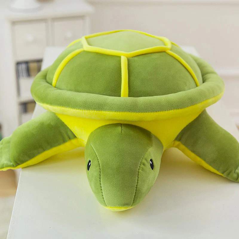 Large Cute Sea Turtle Plush Toy Stuffed Animal Pillow - 45cm - Image 3