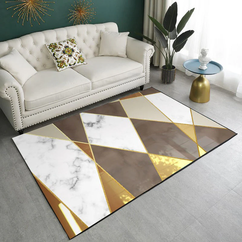 Large Golden Rug Carpet Mat (230 x 160) - Image 15