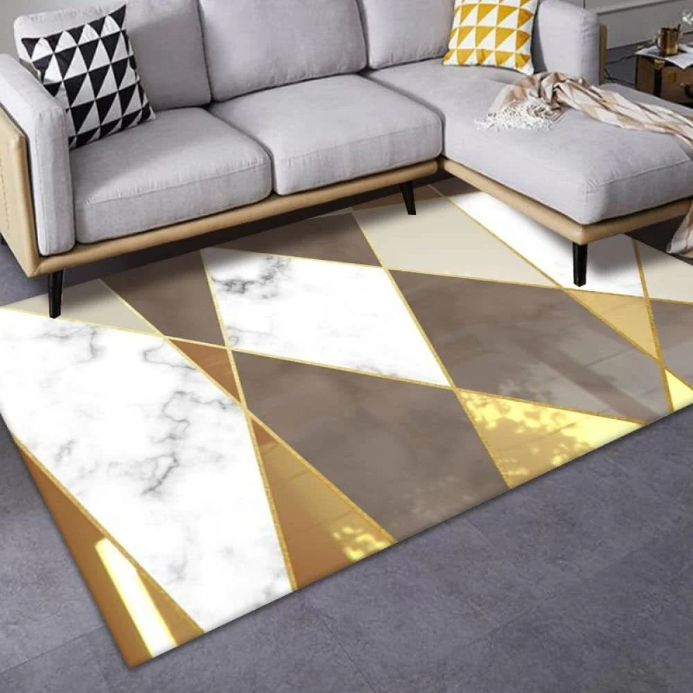 Large Golden Rug Carpet Mat (230 x 160) - Image 3