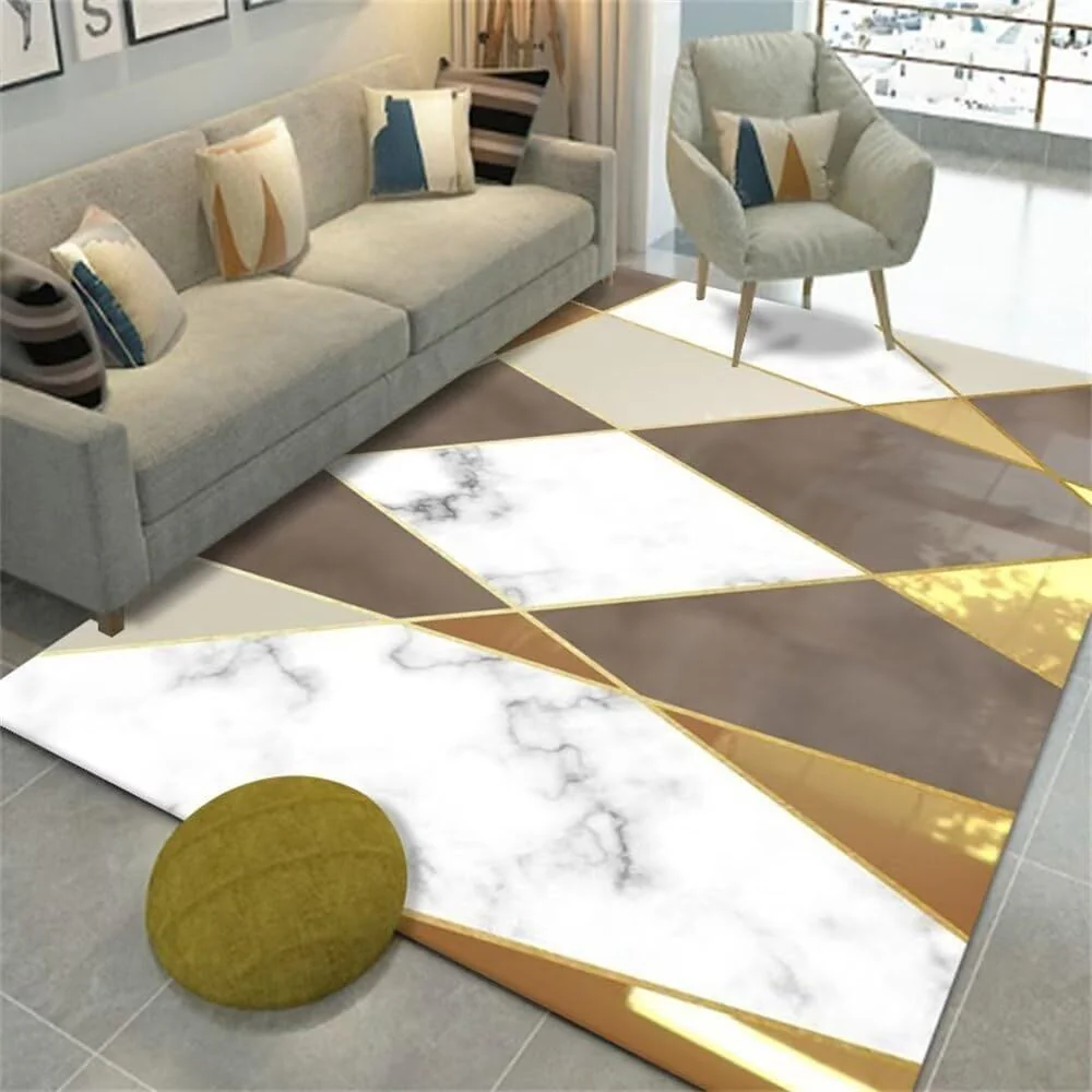 Large Golden Rug Carpet Mat (230 x 160) - Image 6