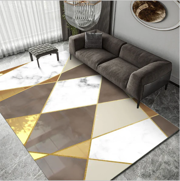 Large Golden Rug Carpet Mat (230 x 160) - Image 7