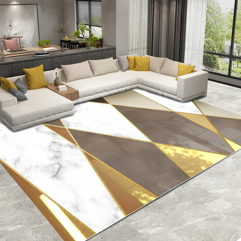 Large Golden Rug Carpet Mat (230 x 160) - Image 8