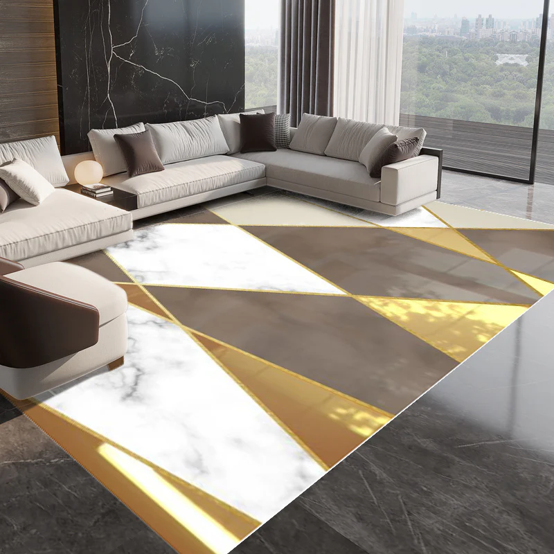 Large Golden Rug Carpet Mat (230 x 160) - Image 9